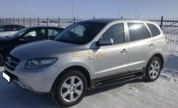 17 799 р. Пороги OEM Style Hyundai Santa Fe CM рестайлинг (2009-2012)  с доставкой в г. Новочеркасск. Увеличить фотографию 2