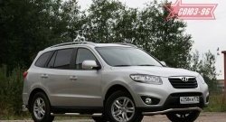 Защита переднего бампера одинарная Souz-96 (d60) Hyundai Santa Fe CM рестайлинг (2009-2012)