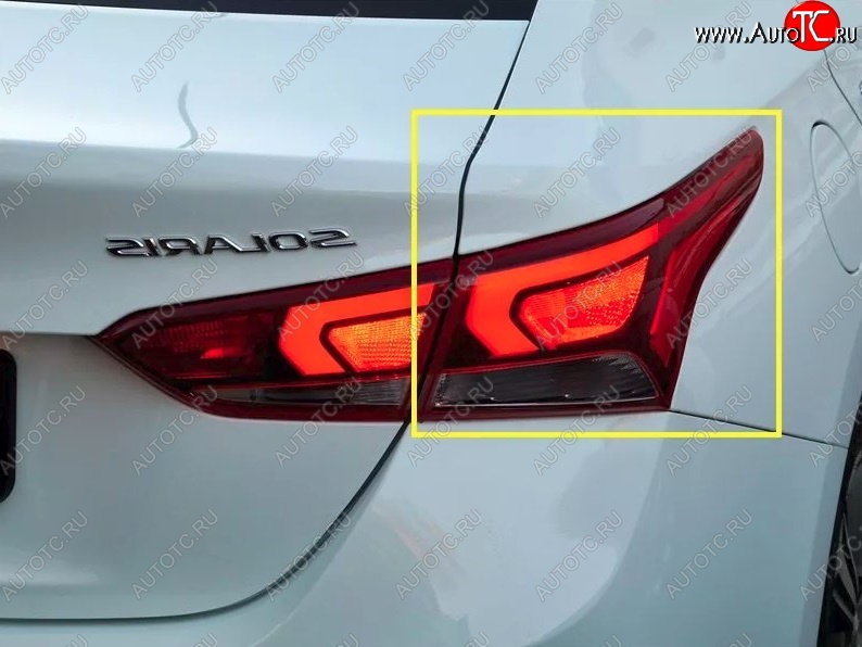 27 999 р. Фара задняя правая Стандартная (светодиодная) Hyundai Solaris HCR седан дорестайлинг (2017-2020)  с доставкой в г. Новочеркасск