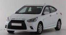 449 р. Заглушка буксировочной проушины бампера Sport-2 Hyundai Solaris RBr хэтчбэк дорестайлинг (2010-2014) (Неокрашенная)  с доставкой в г. Новочеркасск. Увеличить фотографию 2