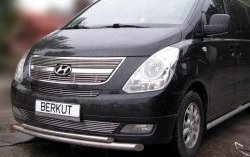 4 799 р. Декоративная вставка решетки радиатора Berkut Hyundai Starex/Grand Starex/H1 TQ дорестайлинг (2007-2013)  с доставкой в г. Новочеркасск. Увеличить фотографию 1