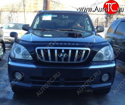 999 р. Дефлектор капота Russtal Hyundai Terracan HP дорестайлинг (2001-2004)  с доставкой в г. Новочеркасск