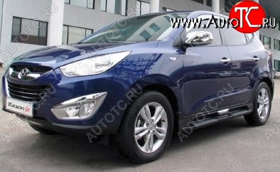 15 499 р. Пороги CT Hyundai Tucson LM (2010-2017)  с доставкой в г. Новочеркасск