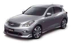 31 249 р. Комплект порогов Impul INFINITI EX35 J50 (2007-2013) (Неокрашенные)  с доставкой в г. Новочеркасск. Увеличить фотографию 5