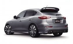 31 249 р. Комплект порогов Impul INFINITI EX35 J50 (2007-2013) (Неокрашенные)  с доставкой в г. Новочеркасск. Увеличить фотографию 6