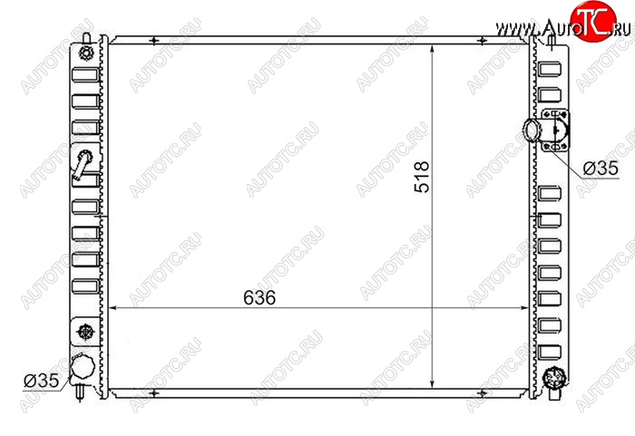 8 849 р. Радиатор двигателя SAT (пластинчатый, МКПП/АКПП)  INFINITI EX35  J50 - FX50  S51  с доставкой в г. Новочеркасск