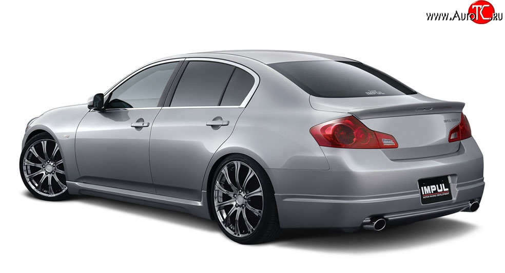 24 999 р. Комплект порогов Impul INFINITI G35 V36 седан (2006-2015) (Неокрашенные)  с доставкой в г. Новочеркасск