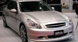 24 999 р. Комплект порогов Impul INFINITI G35 V36 седан (2006-2015) (Неокрашенные)  с доставкой в г. Новочеркасск. Увеличить фотографию 2