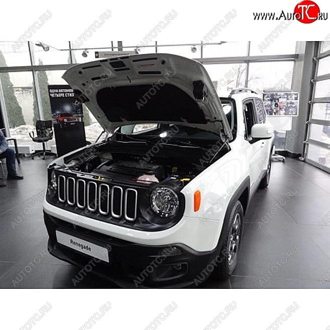 2 049 р. Упоры капота Russtal Jeep Renegade (2015-2025)  с доставкой в г. Новочеркасск