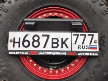 60 949 р. Бампер задний силовой РИФ (стандарт)  Jeep Wrangler  JK (2007-2018) (С квадратом под фаркоп и фонарями)  с доставкой в г. Новочеркасск. Увеличить фотографию 4