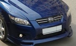 Реснички на фары (дорестайлинг) Tuning-Sport KIA (КИА) Ceed (Сид)  1 ED (2006-2010) 1 ED дорестайлинг универсал, дорестайлинг, хэтчбэк 5 дв.