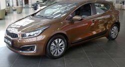 3 999 р. Молдинги RA  KIA Ceed  2 JD (2015-2018) рестайлинг, хэтчбэк (Поверхность шагрень)  с доставкой в г. Новочеркасск. Увеличить фотографию 5