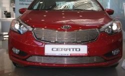 4 799 р. Декоративная вставка решетки радиатора Berkut  KIA Cerato  3 YD (2013-2016) дорестайлинг седан  с доставкой в г. Новочеркасск. Увеличить фотографию 1