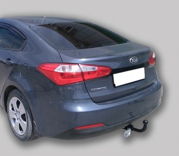 6 799 р. Фаркоп Лидер Плюс  KIA Cerato  3 YD (2013-2019) дорестайлинг седан, рестайлинг седан (Без электропакета)  с доставкой в г. Новочеркасск. Увеличить фотографию 3