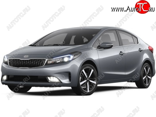 3 389 р. Передний бампер JORDEN KIA Cerato 3 YD рестайлинг седан (2016-2019) (Неокрашенный)  с доставкой в г. Новочеркасск