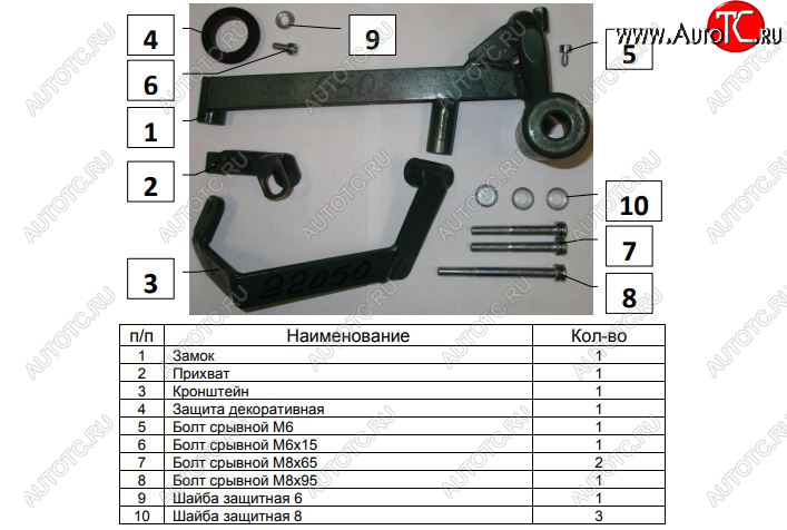 6 299 р. Замок КПП FORTUS (AT+) KIA Cerato 4 BD дорестайлинг седан (2018-2021)  с доставкой в г. Новочеркасск