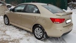 6 299 р. Пороги накладки GT Dynamics KIA Cerato 2 TD седан (2008-2013) (Неокрашенные)  с доставкой в г. Новочеркасск. Увеличить фотографию 2