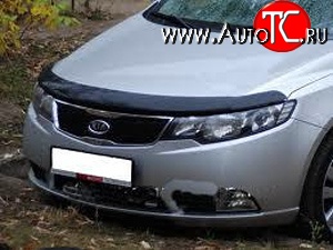 2 499 р. Дефлектор капота NovLine KIA Cerato 2 TD седан (2008-2013)  с доставкой в г. Новочеркасск