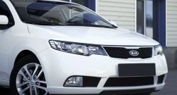 919 р. Реснички RA на фары KIA Cerato 2 TD седан (2008-2013) (Неокрашенные)  с доставкой в г. Новочеркасск. Увеличить фотографию 2