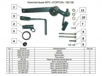 12 349 р. Замок КПП FORTUS (AT+) KIA Optima 4 JF дорестайлинг универсал (2015-2018)  с доставкой в г. Новочеркасск. Увеличить фотографию 2