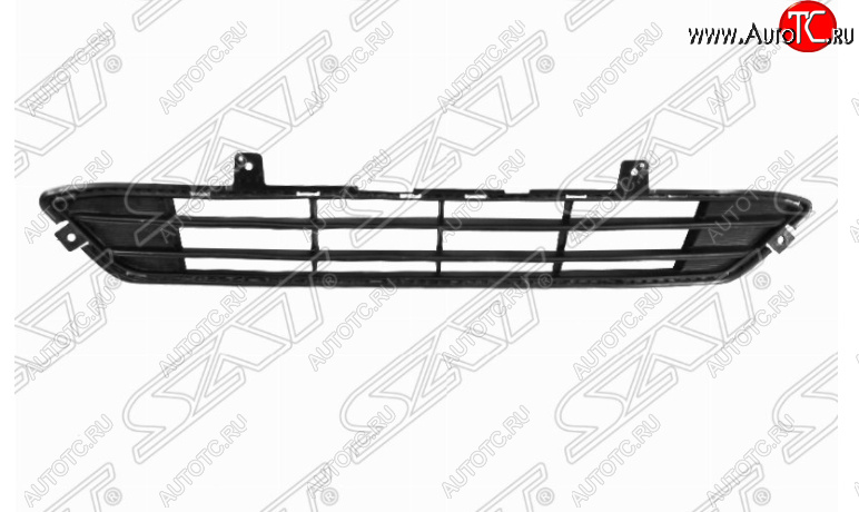 1 599 р. Решетка в передний бампер SAT (центральная часть, №2)  KIA Optima  JF (2018-2020) седан рестайлинг  с доставкой в г. Новочеркасск