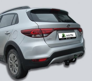 6 649 р. Фаркоп Лидер Плюс KIA Rio X-line (2017-2021) (Без электропакета)  с доставкой в г. Новочеркасск. Увеличить фотографию 2