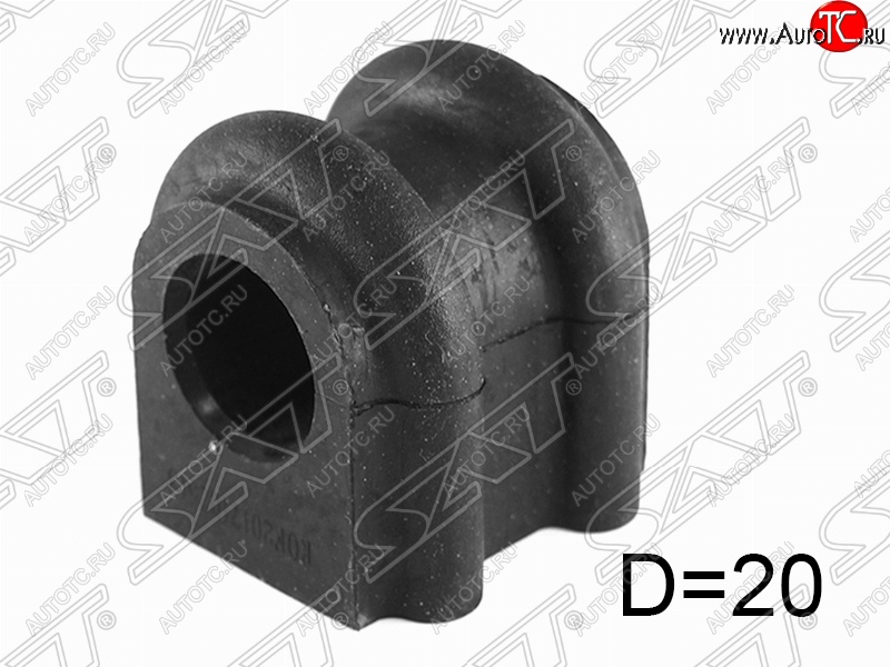 66 р. Втулка переднего стабилизатора SAT (D=20 KIA Rio 2 JB дорестайлинг седан (2005-2009)  с доставкой в г. Новочеркасск