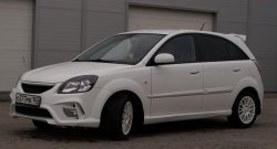 10 999 р. Передний бампер Vita Dm KIA Rio 2 JB дорестайлинг, хэтчбэк 5 дв. (2005-2009) (Без сетки, Неокрашенный)  с доставкой в г. Новочеркасск. Увеличить фотографию 3