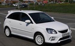 10 999 р. Передний бампер Vita Dm KIA Rio 2 JB дорестайлинг, хэтчбэк 5 дв. (2005-2009) (Без сетки, Неокрашенный)  с доставкой в г. Новочеркасск. Увеличить фотографию 6