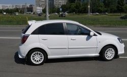 4 599 р. Комплект порогов Vita Dm KIA Rio 2 JB дорестайлинг седан (2005-2009) (Неокрашенные)  с доставкой в г. Новочеркасск. Увеличить фотографию 9