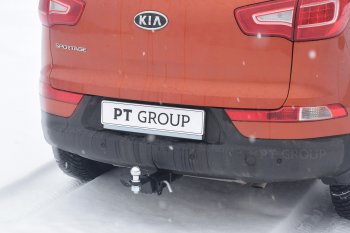 14 999 р. Фаркоп Petroil Tuning (съемный квадрат) KIA Sorento XM дорестайлинг (2009-2012)  с доставкой в г. Новочеркасск. Увеличить фотографию 3