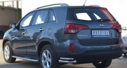 20 999 р. Широкая защита порогов Russtal KIA Sorento XM рестайлинг (2012-2015)  с доставкой в г. Новочеркасск. Увеличить фотографию 4