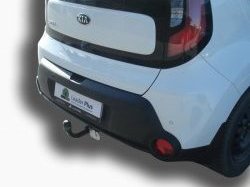 7 199 р. Фаркоп Лидер Плюс. KIA Soul PS дорестайлинг (2014-2016) (Без электропакета)  с доставкой в г. Новочеркасск. Увеличить фотографию 3