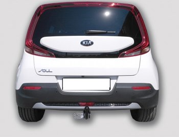 6 999 р. Фаркоп Лидер Плюс  KIA Soul  SK3 (2018-2022) (Без электропакета)  с доставкой в г. Новочеркасск. Увеличить фотографию 2