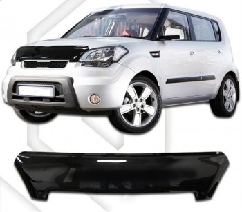 Дефлектор капота CA-Plastic KIA Soul AM дорестайлинг (2008-2011)