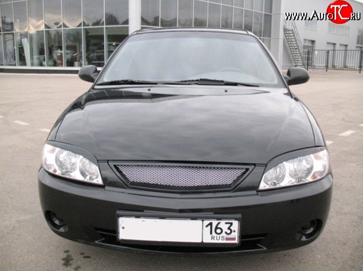 2 499 р. Решётка радиатора Sport KIA Spectra (2000-2009) (Неокрашенная)  с доставкой в г. Новочеркасск