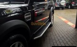 15 049 р. Пороги OEM Style Land Rover Discovery 4 L319 (2009-2016)  с доставкой в г. Новочеркасск. Увеличить фотографию 2