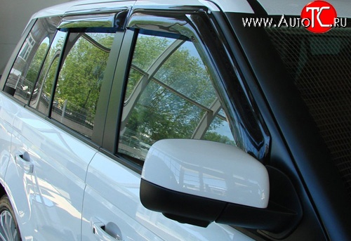 4 499 р. Дефлекторы окон (ветровики) Novline 4 шт. Land Rover Range Rover Sport 1 L320 дорестайлинг (2005-2009)  с доставкой в г. Новочеркасск