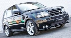 5 199 р. Пороги накладки HAMANN CONQUEROR I Land Rover Range Rover Sport 1 L320 дорестайлинг (2005-2009) (Неокрашенные)  с доставкой в г. Новочеркасск. Увеличить фотографию 2