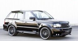 5 199 р. Пороги накладки HAMANN CONQUEROR I Land Rover Range Rover Sport 1 L320 дорестайлинг (2005-2009) (Неокрашенные)  с доставкой в г. Новочеркасск. Увеличить фотографию 6