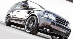 5 199 р. Пороги накладки HAMANN CONQUEROR I Land Rover Range Rover Sport 1 L320 дорестайлинг (2005-2009) (Неокрашенные)  с доставкой в г. Новочеркасск. Увеличить фотографию 8