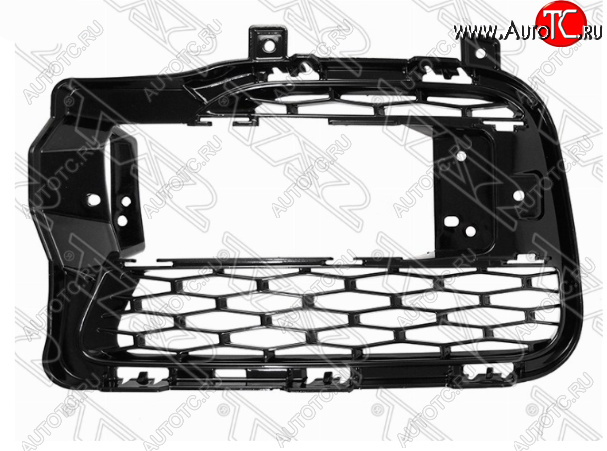 3 089 р. Правая оправа противотуманной фары SAT (пр-во Тайвань)  Land Rover Range Rover Sport  2 L494 (2013-2017) дорестайлинг  с доставкой в г. Новочеркасск