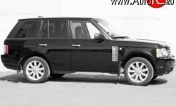 23 049 р. Накладка Verge на передний бампер Land Rover Range Rover 3 L322 дорестайлинг (2002-2006) (Неокрашенная)  с доставкой в г. Новочеркасск. Увеличить фотографию 3