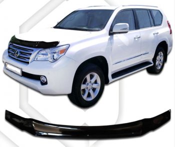 Дефлектор капота CA-Plastic Lexus GX460 J150 дорестайлинг (2009-2013)