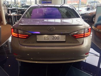 2 049 р. Лип спойлер АВТОКРАТ  Lexus ES300h  XV60 (2012-2015) дорестайлинг (Неокрашенный)  с доставкой в г. Новочеркасск. Увеличить фотографию 3