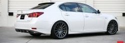 3 399 р. Лип спойлер F-Sport Lexus GS250 L10 (2011-2016) (Неокрашенный)  с доставкой в г. Новочеркасск. Увеличить фотографию 6