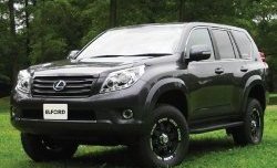 18 749 р. Накладки на колёсные арки Elford Lexus GX460 J150 дорестайлинг (2009-2013) (Неокрашенные)  с доставкой в г. Новочеркасск. Увеличить фотографию 1