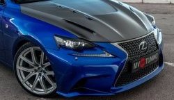 1 299 р. Реснички на фары Tuning-Sport Lexus IS250 XE30 седан дорестайлинг (2013-2016) (Неокрашенные)  с доставкой в г. Новочеркасск. Увеличить фотографию 9