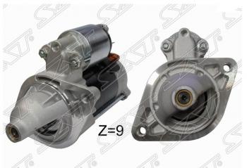 6 349 р. Стартер (12 V, 1 кВт) SAT  Lexus IS200 (XE10 седан,  XE10), Toyota Altezza, Crown (S130,  XS10,  S150,  S170,  S180), Mark 2 (X80,  X90,  X100,  X110)  с доставкой в г. Новочеркасск. Увеличить фотографию 1