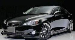 7 999 р. Накладка на передний бампер CT Lexus IS250 XE20 седан дорестайлинг (2005-2013) (Неокрашенная)  с доставкой в г. Новочеркасск. Увеличить фотографию 3